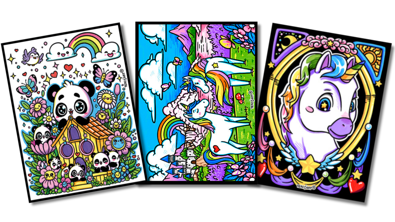 3er-Set – Kunterbunt