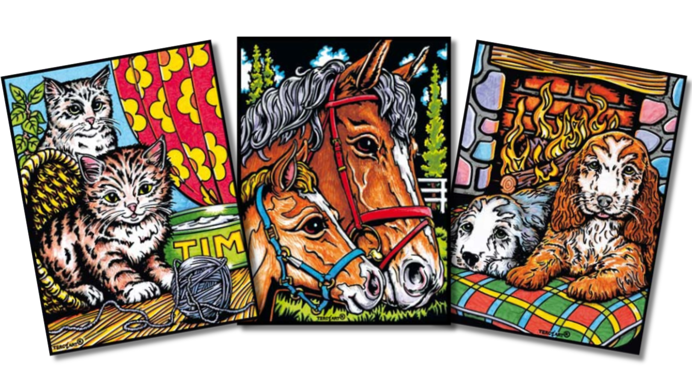 3er-Set – Tiere klein